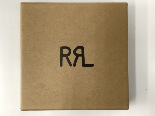 RRL/ダブルアールエル】レザーカービング二つ折り財布 【横浜