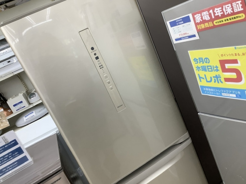 生活家電の冷蔵庫