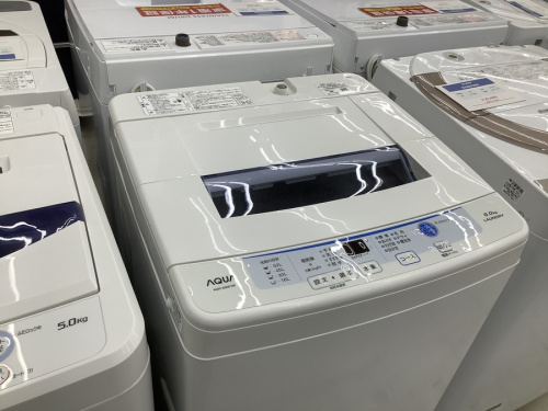 生活家電の洗濯機