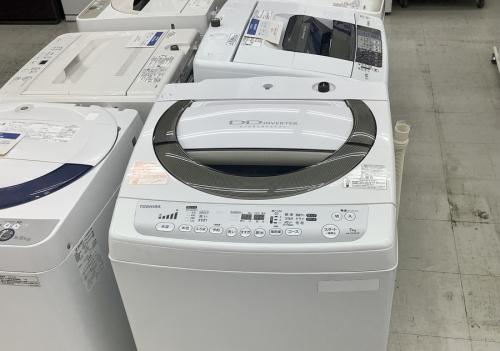 生活家電の洗濯機