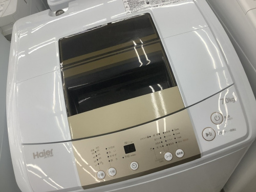 生活家電の洗濯機