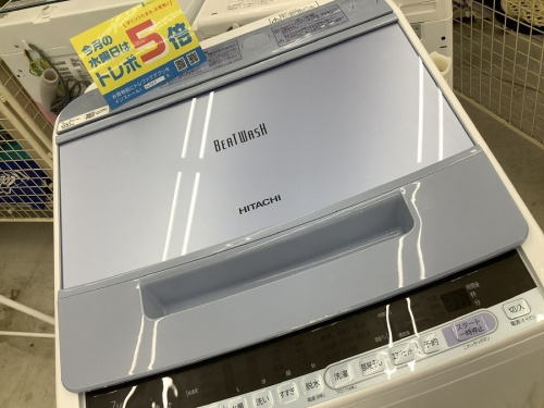 生活家電の洗濯機