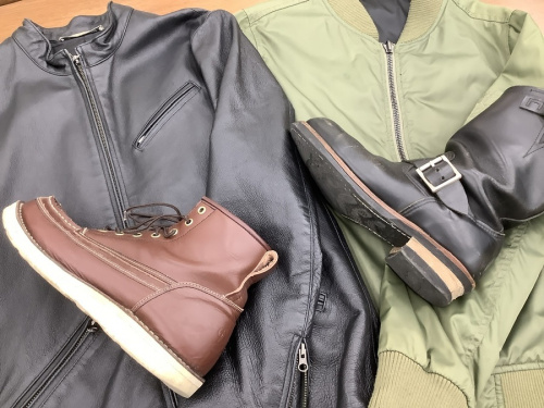 秋物衣類のメンズファッション