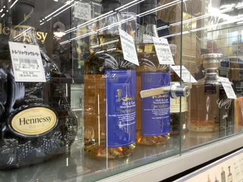 ウィスキーの焼酎