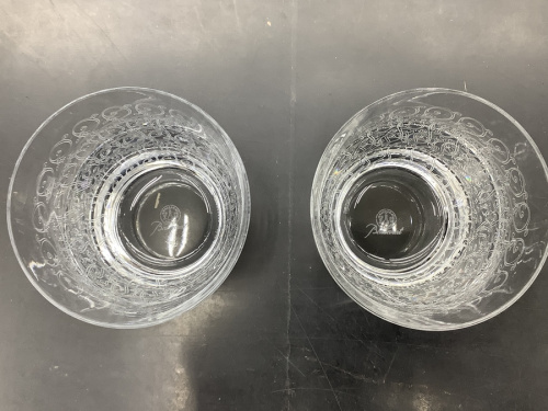 グラスのバカラ