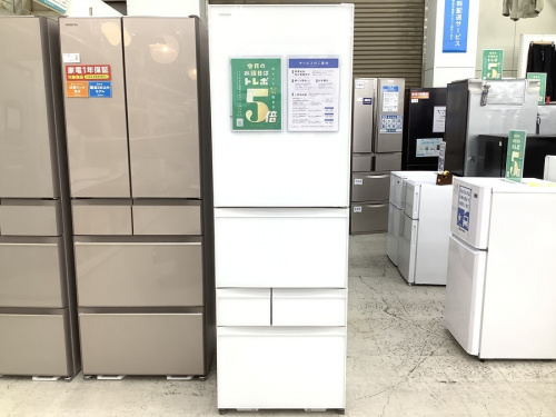 生活家電の冷蔵庫