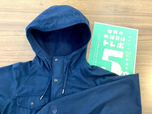 春物アウターのTHENORTHFACE