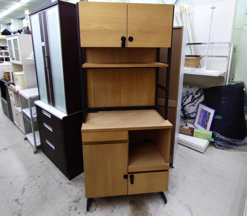 キッチン収納のレンジボード