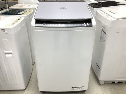 縦型洗濯乾燥機の日立