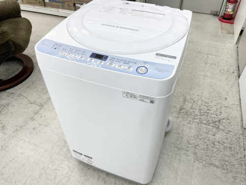 生活家電の洗濯機