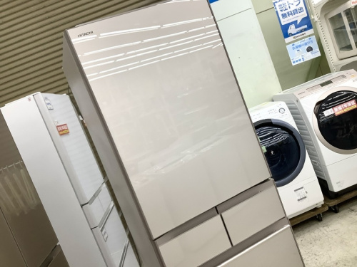生活家電の大型冷蔵庫
