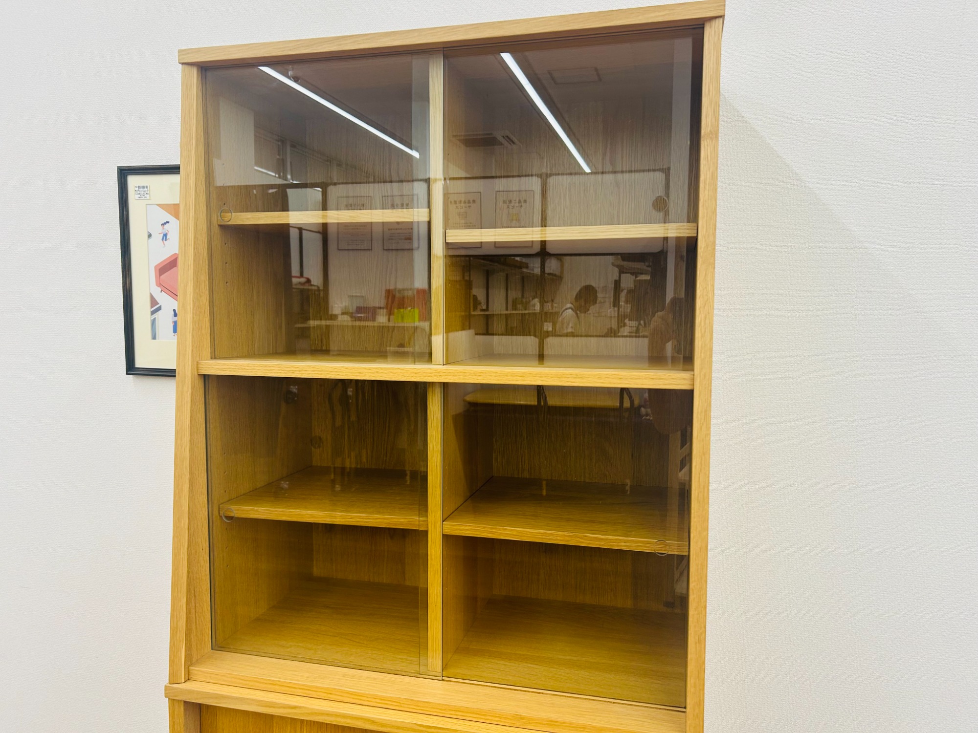 お値段見直しました！ unico (ウニコ) SIGNE (シグネ) カップボードの