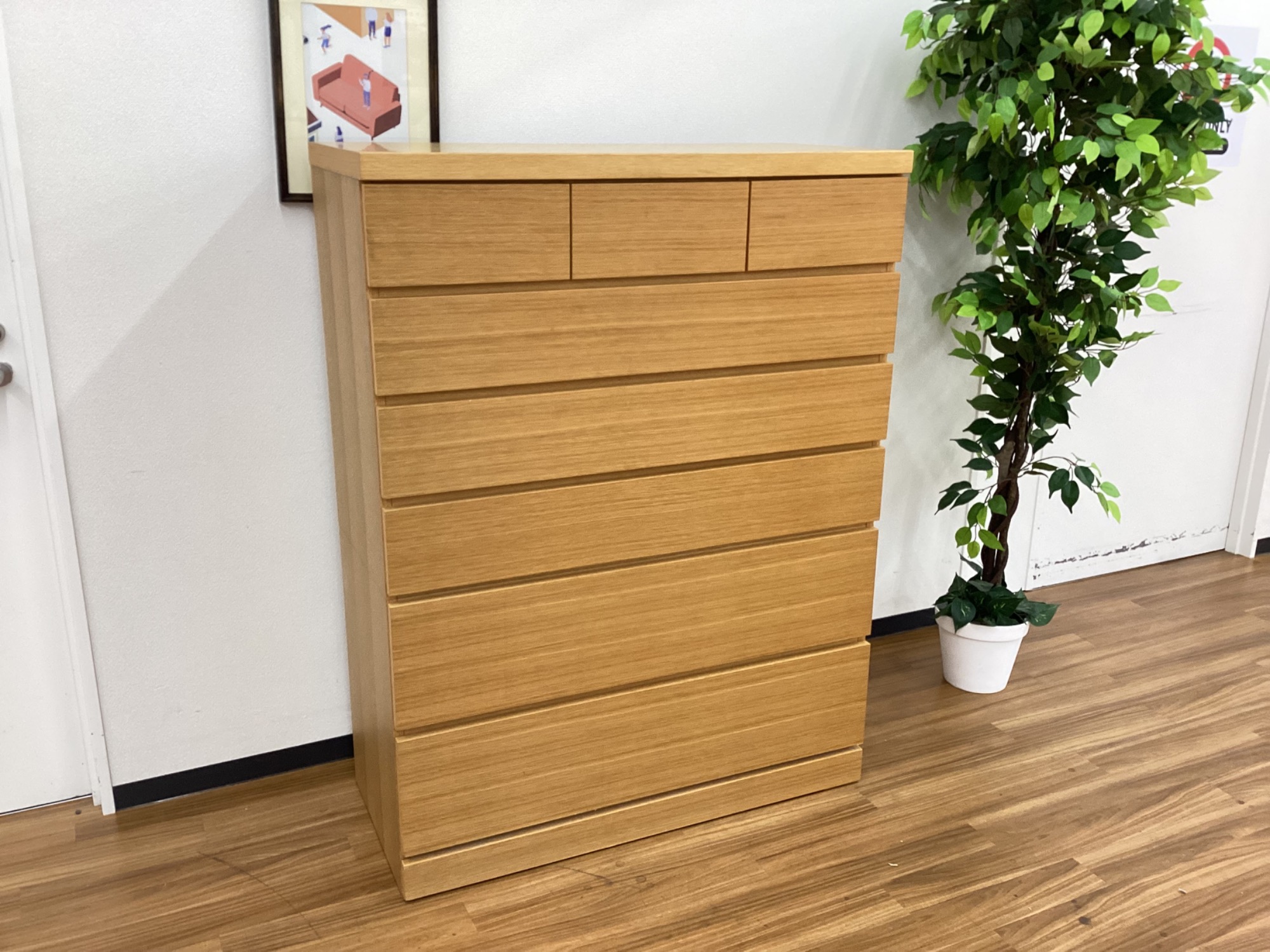 加藤木工】IDC大塚家具取扱いのナラ材を使用したシンプルで 加藤木工】IDC大塚家具取扱いのナラ材を使用したシンプルで