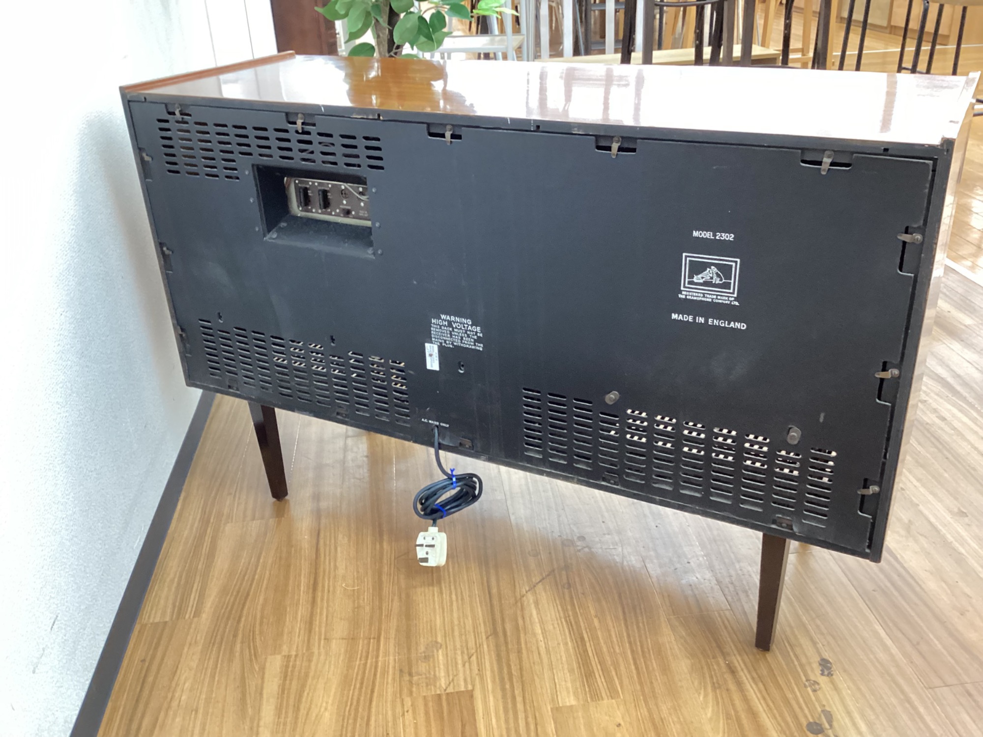 HIS MASTERS VOICE】イングランド製のビンテージコンソールステレオが