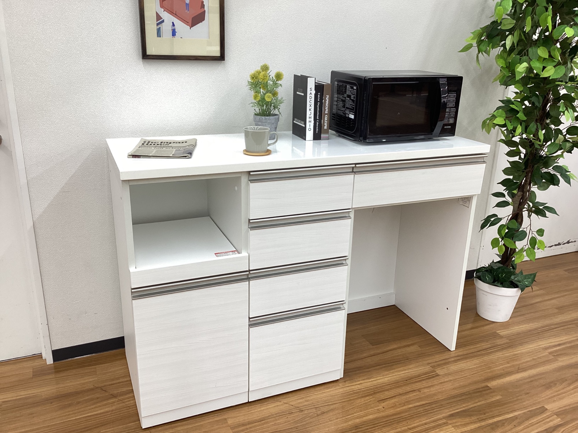 ニトリ】シンプルながらも使い勝手バツグンのキッチンカウンター