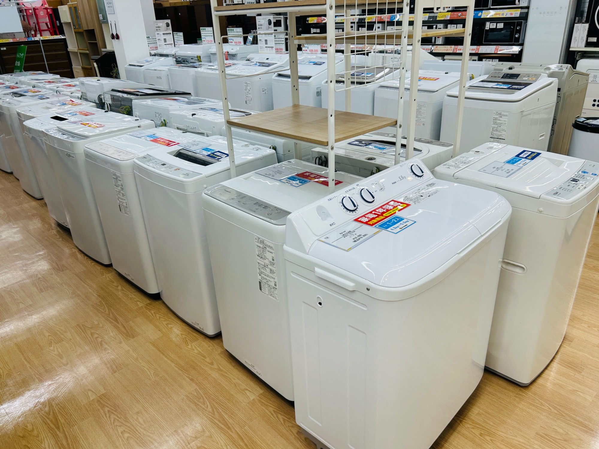 新生活の準備は是非トレファクで】単身用からファミリー用、ドラム式