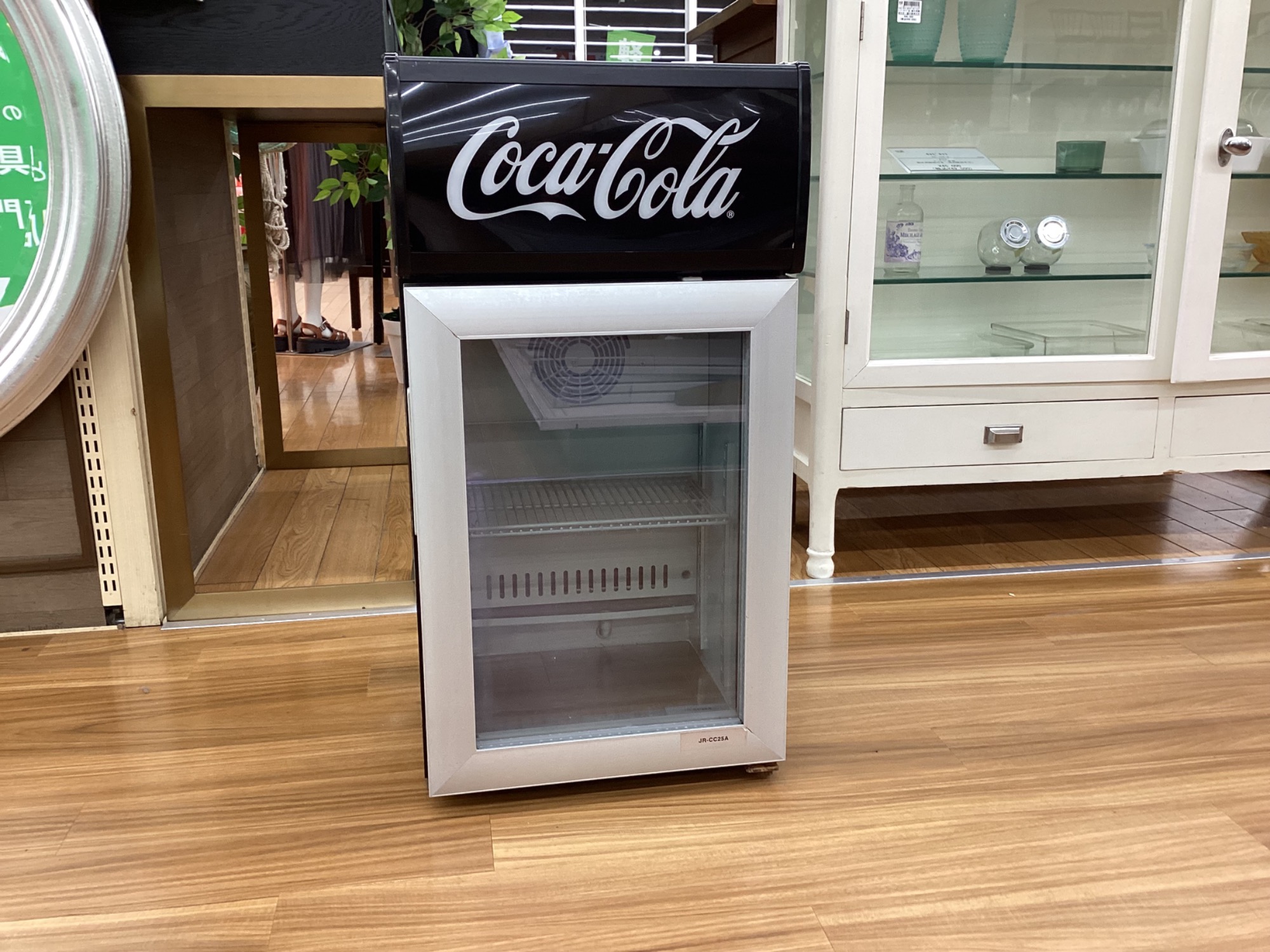 インテリアとしても利用可能！】冷蔵ショーケース コカコーラVer