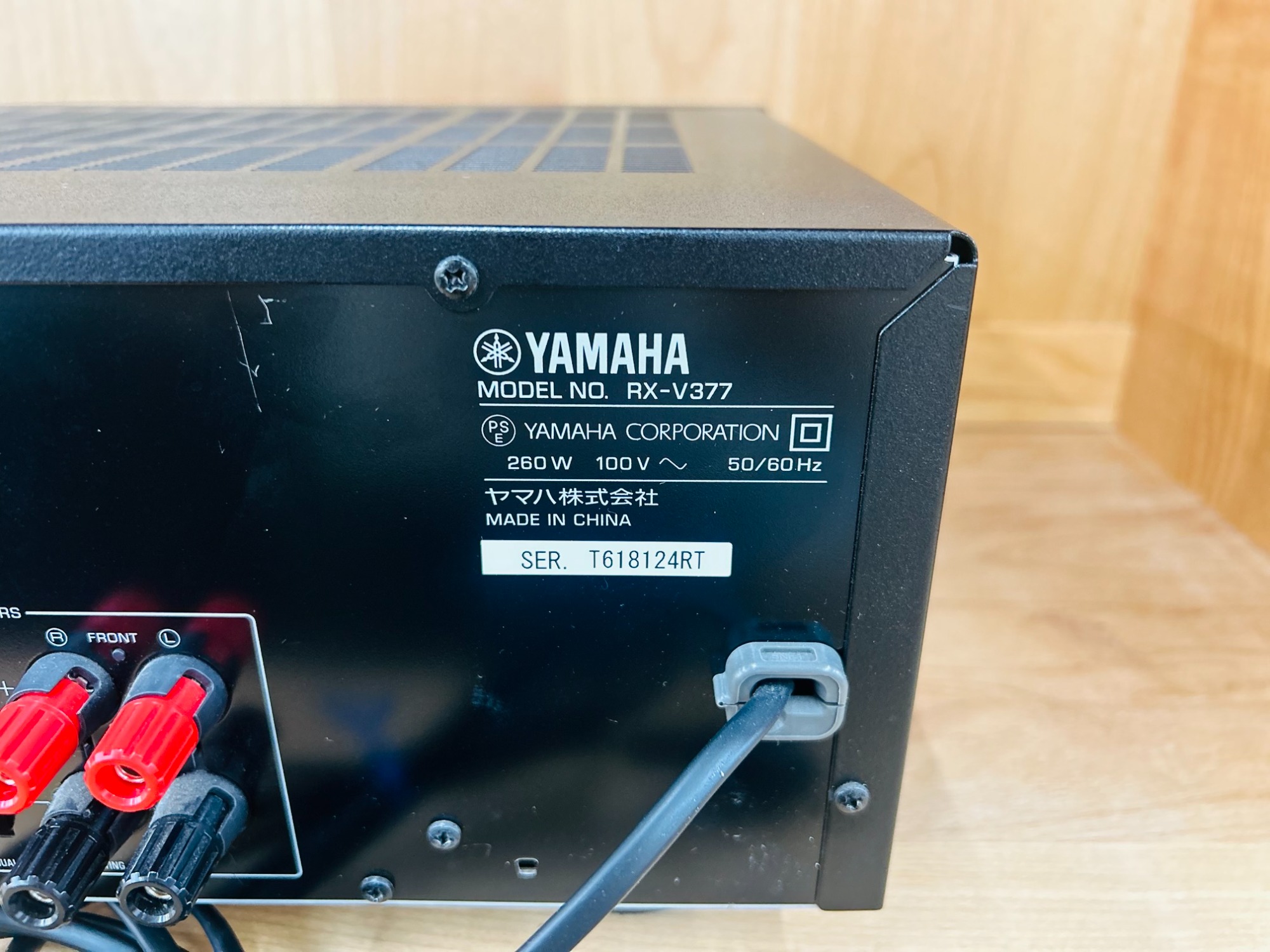 美品　YAMAHA RX-V377 AVレシーバー ヤマハ | RX-V377 - AVアンプ - 概要