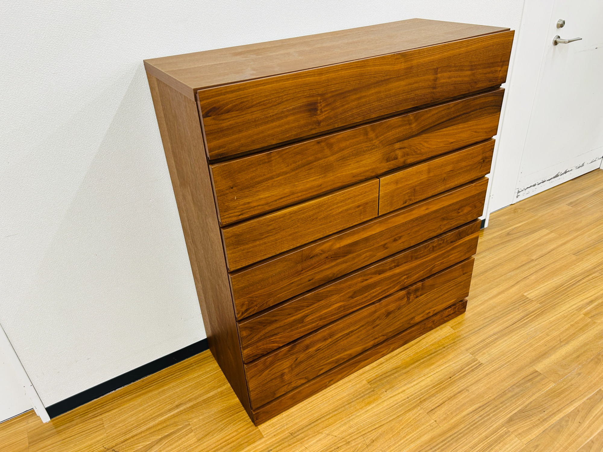 T7976☆展示品☆高野木工☆レッチェ☆LECCE☆ウォールナット☆6段