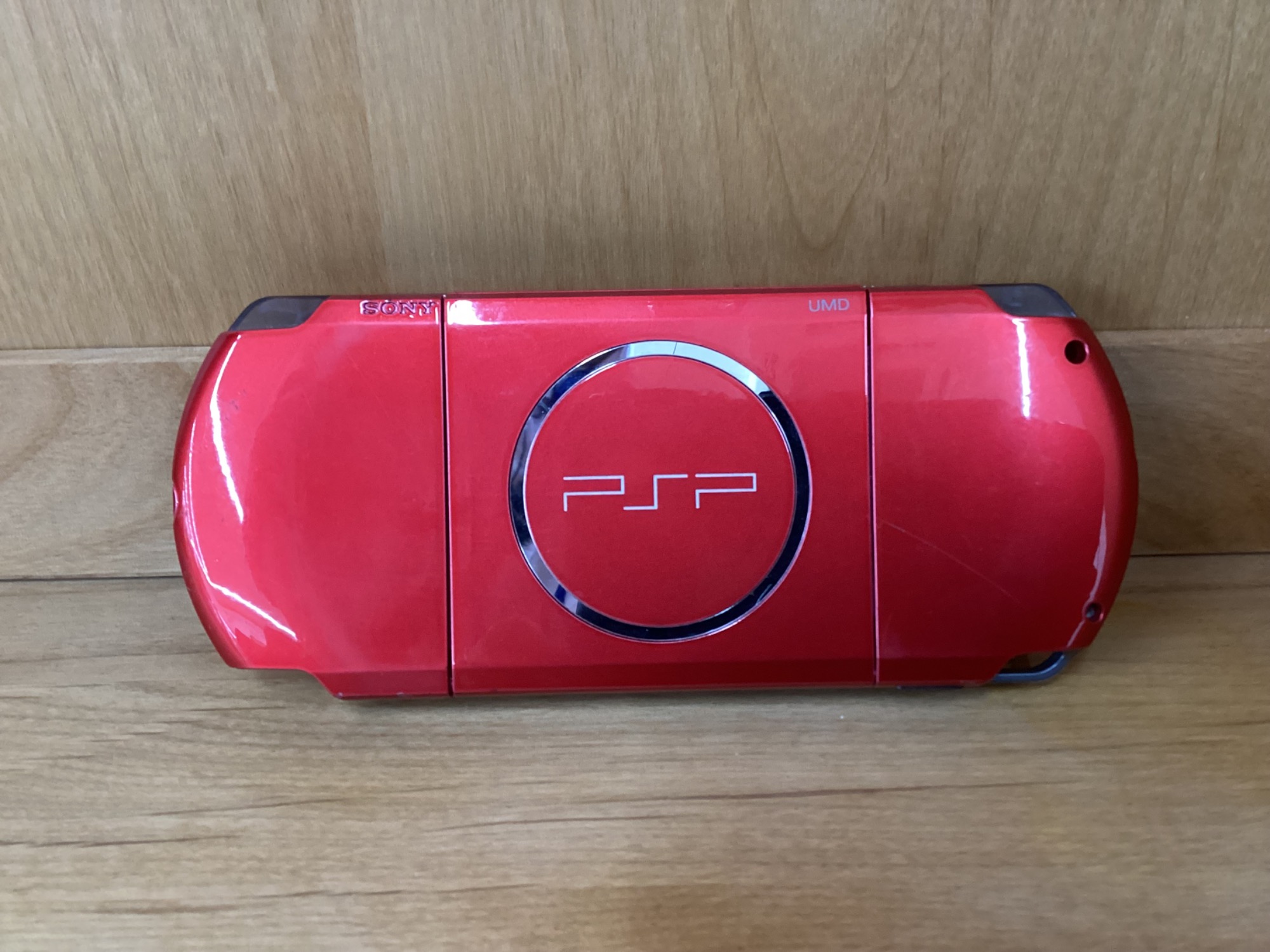 【動作確認済み】SONY PSP-3000 本体(レッド)充電器付き SONY/ソニー】動作確認済み PSP 3000型入荷いたしました