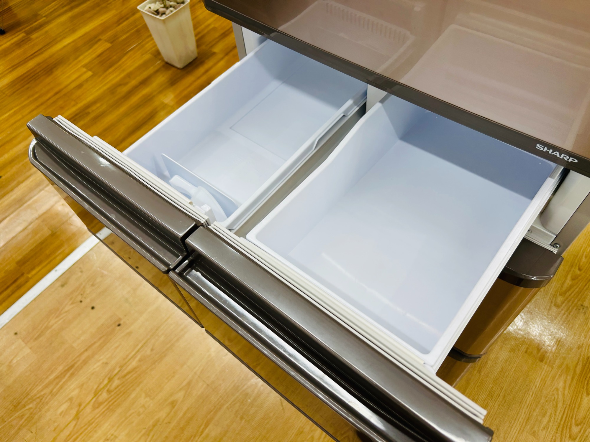 SHARP/シャープ】21年製の5ドア冷蔵庫(SJ-X414H-T)が入荷いたし