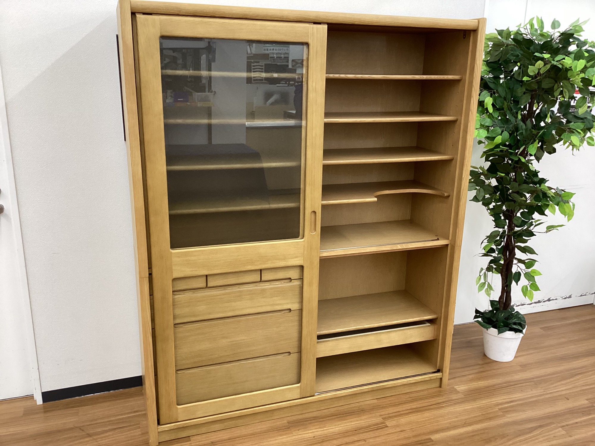 GMHH191○karimoku / カリモク EN4500 食器棚 水屋棚 カ GMHH191