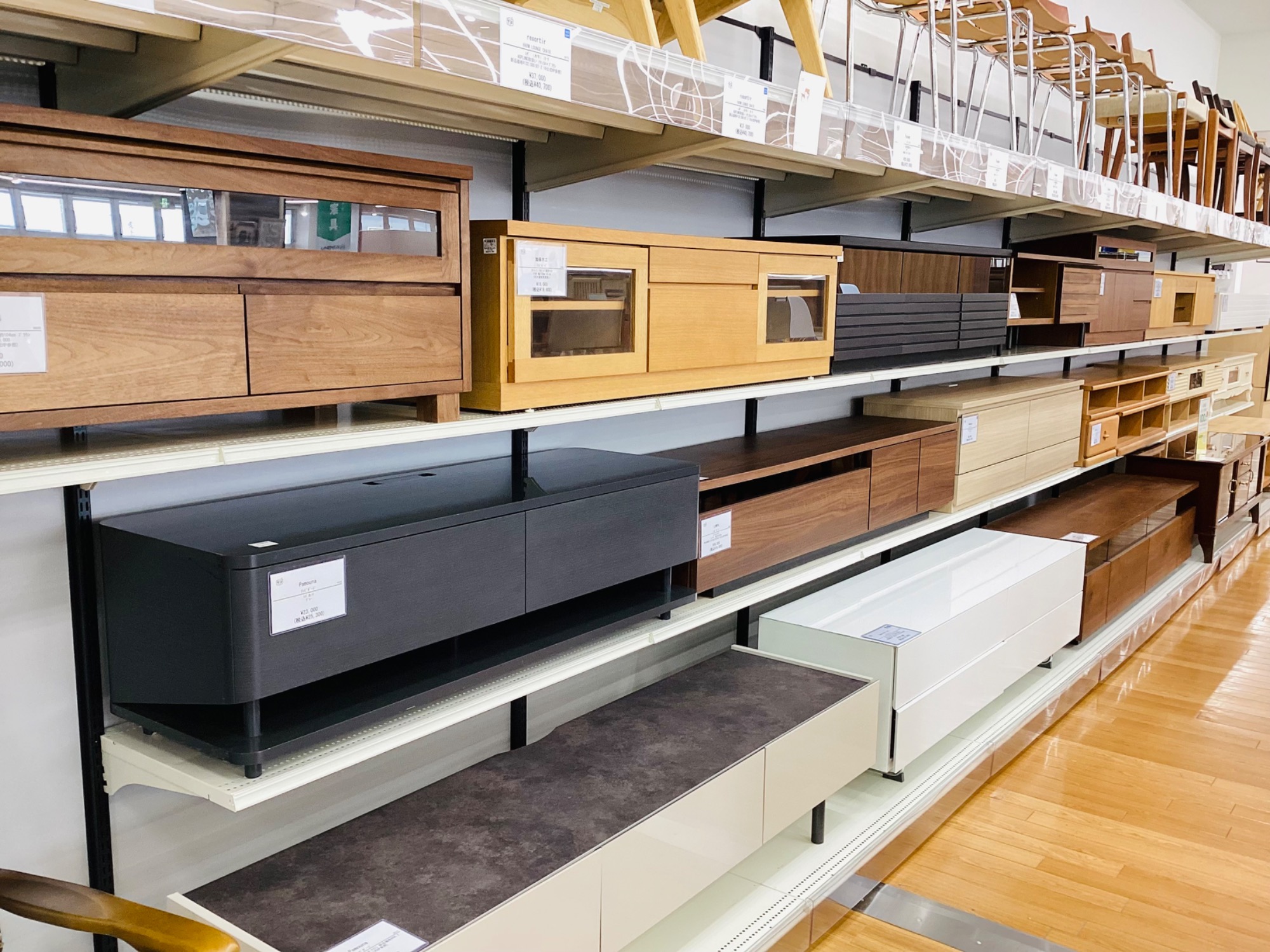 【トレファクマーケット久喜店】松田家具　ハイタイプテレビボード 幅180cm 新入荷！ 松田家具 ハイタイプテレビボード(幅180cm) のご紹介です