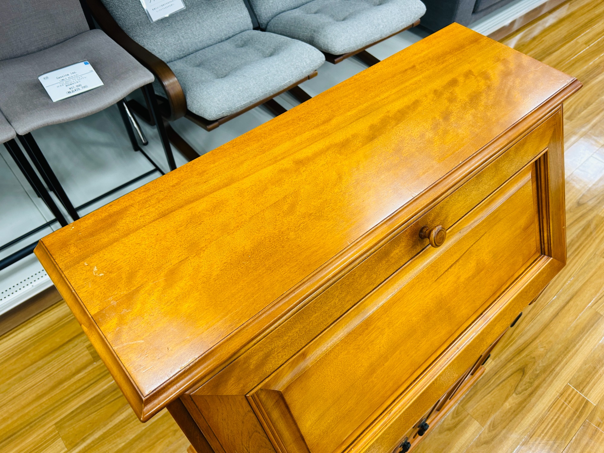 Daniel/ダニエル】樺材を使用したスパニッシュライティングビューロー