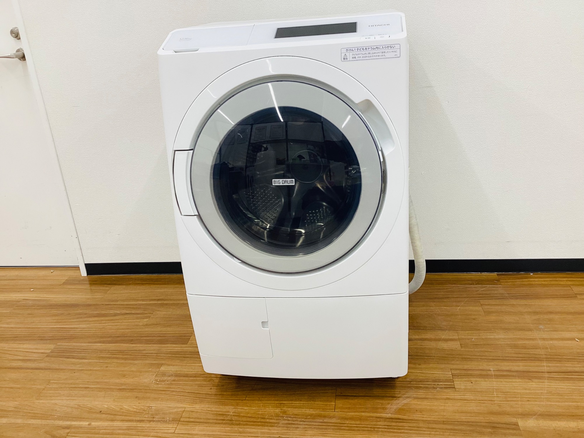 HITACHI】洗濯容量12kgの22年製ドラム式洗濯乾燥機(BD-STX120HL)が入荷