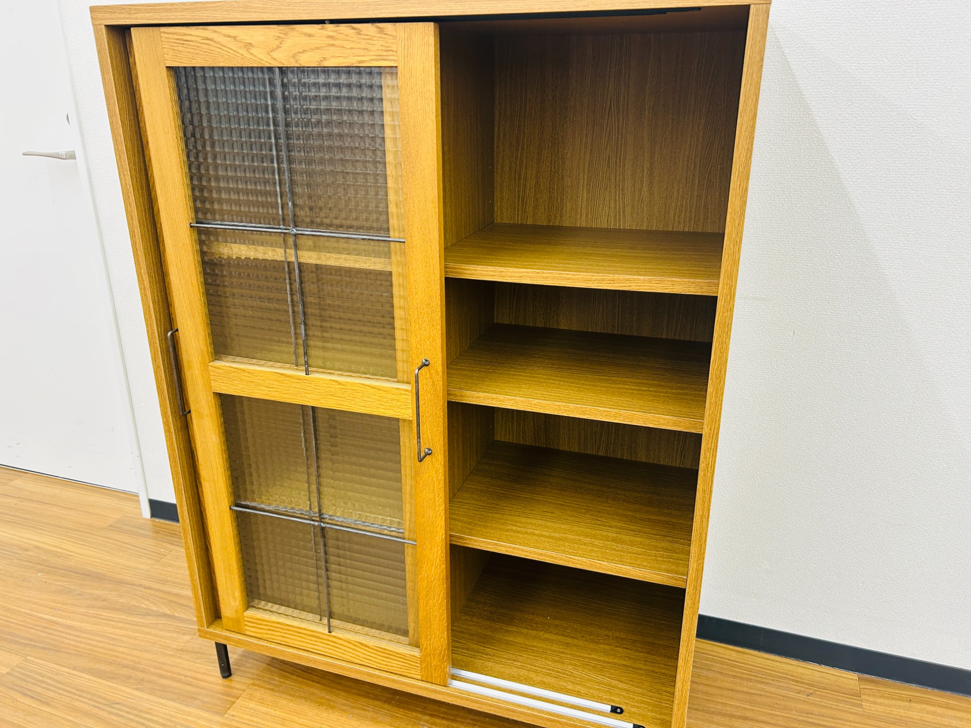 a depeche ア デペシュ カデル キャビネット ロー a.depeche cadeal slide glass cabinet low / アデペシュ カデル