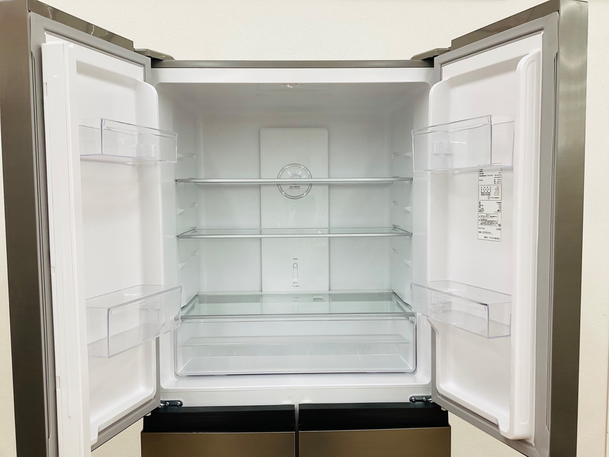 【トレファクマーケット久喜店】maxzen(マクスゼン)　4ドア冷蔵庫 362L　2023年製 新入荷情報】maxzen/マクスゼン 4ドア冷蔵庫362L 幅広スリム設計で