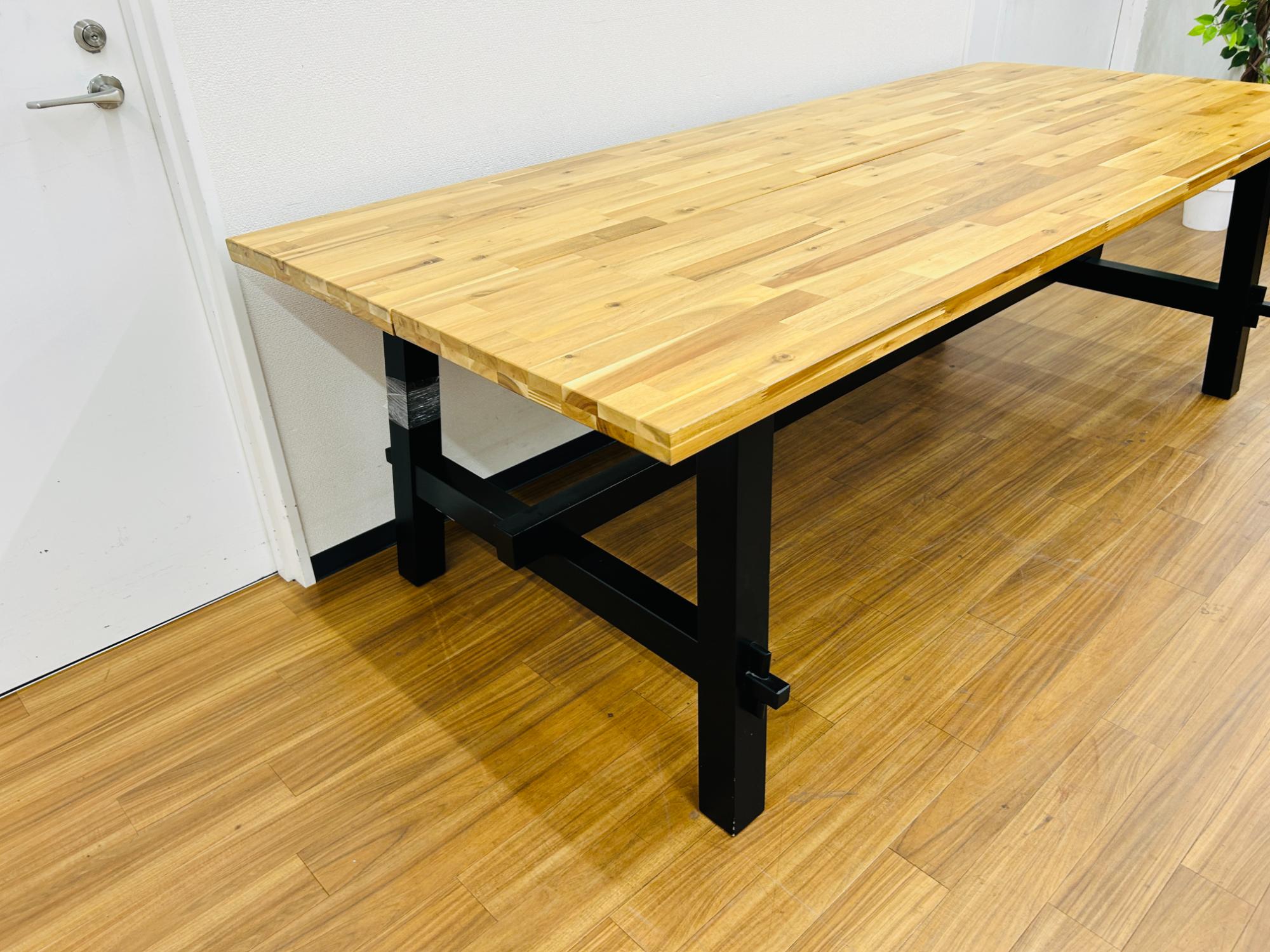 IKEA】幅約235cm！大型ダイニングテーブル(スゴクスタ)買取入荷いたし 