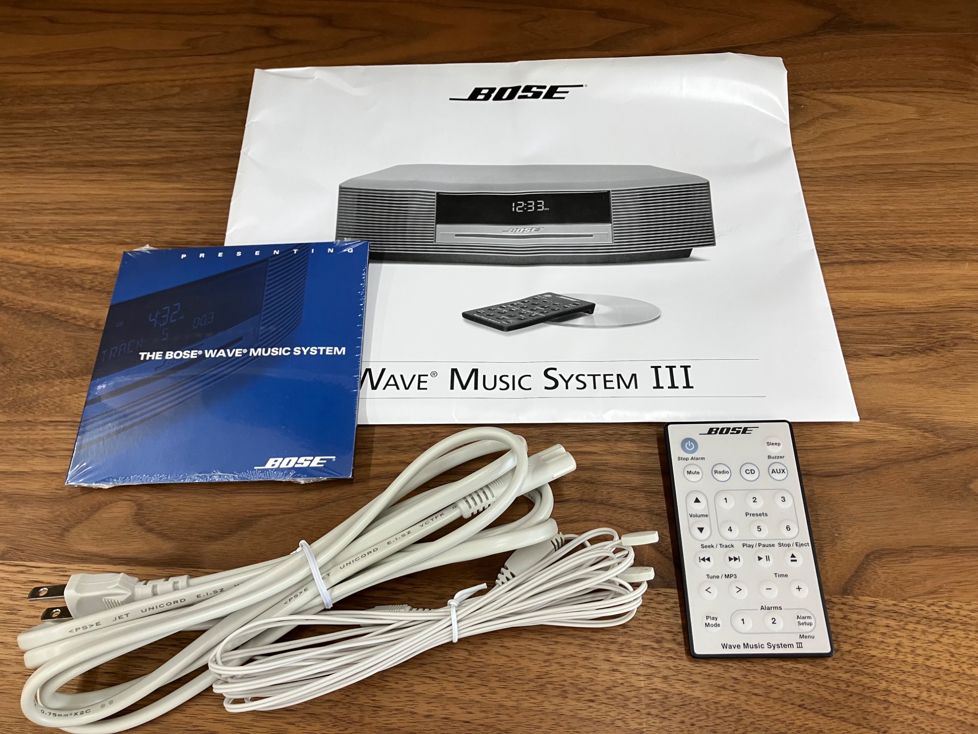 BOSE/ボーズ】コンパクトなオーディオシステムWave Music System IIIの