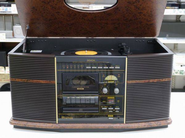 CDラジカセにレコードも！ レトロな見た目の音聴箱（おとぎばこ） GP