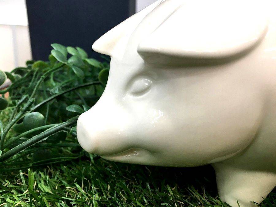 希少　美品　RALPH LAUREN ラルフローレン　豚　貯金箱　英国製 希少 美品 RALPH LAUREN ラルフローレン 豚 貯金箱 英国製