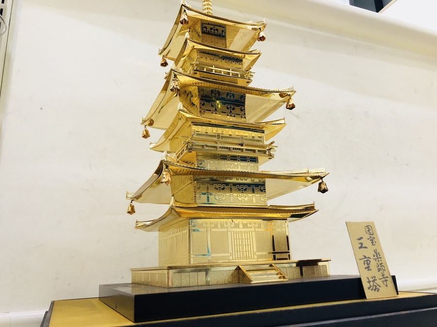古都の趣をあなたに。薬師寺・三重塔の置物入荷。|2019年08月29 古都の趣をあなたに。薬師寺・三重塔の置物入荷。|2019年08月29