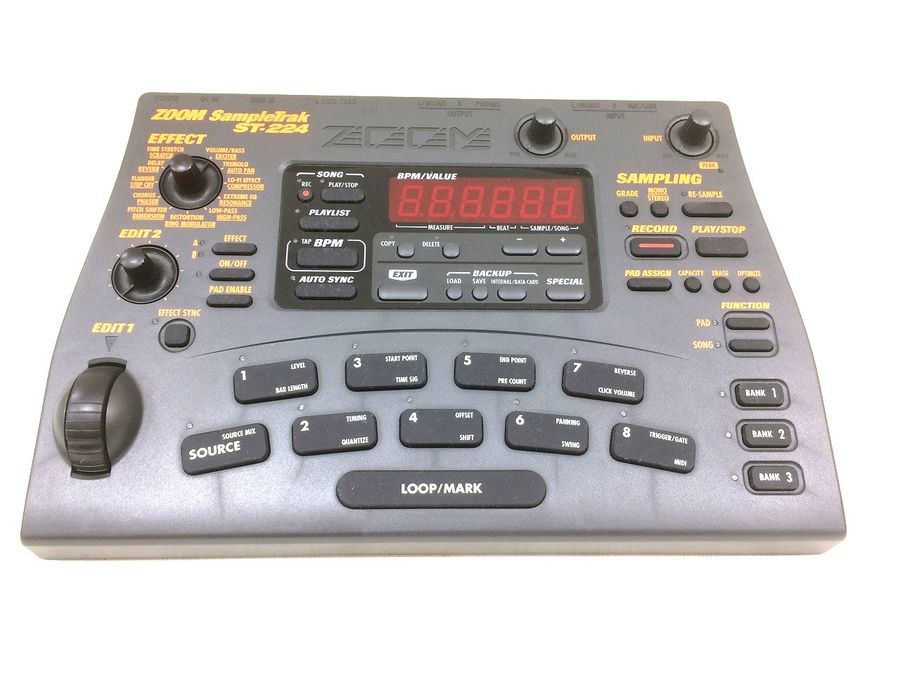 Zoom SampleTrak ST-224 サンプラー 完成品 - dcsh.xoc.uam.mx