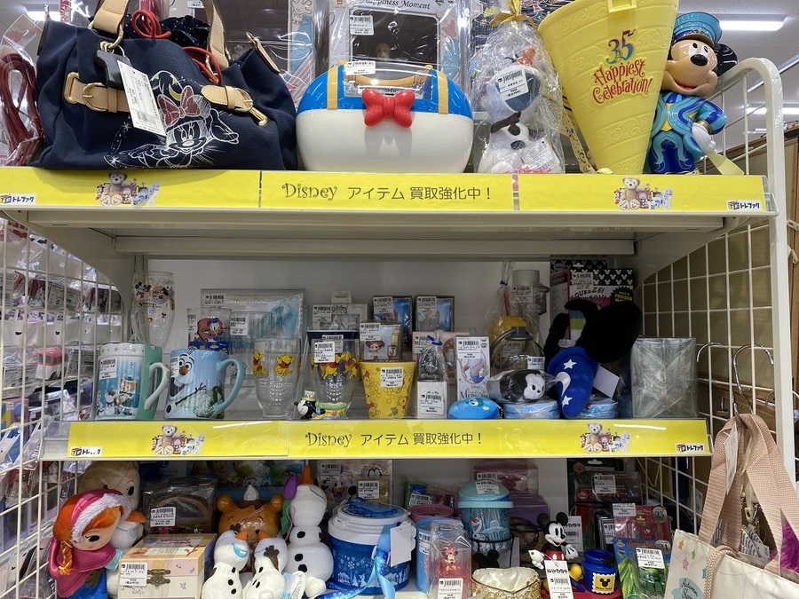 ディズニーグッズ まとめ売り 売り場面積地域最大級です!!】ディズニーグッズ買取強化中です