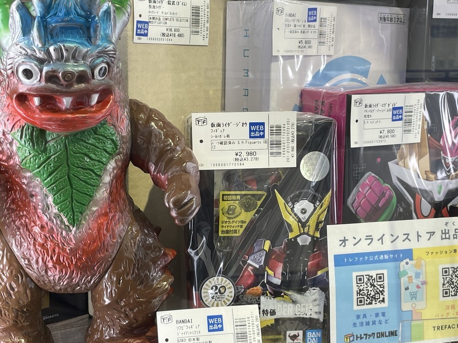 特撮好き必見の逸品達！大人も楽しめる特撮グッズをご紹介いたします
