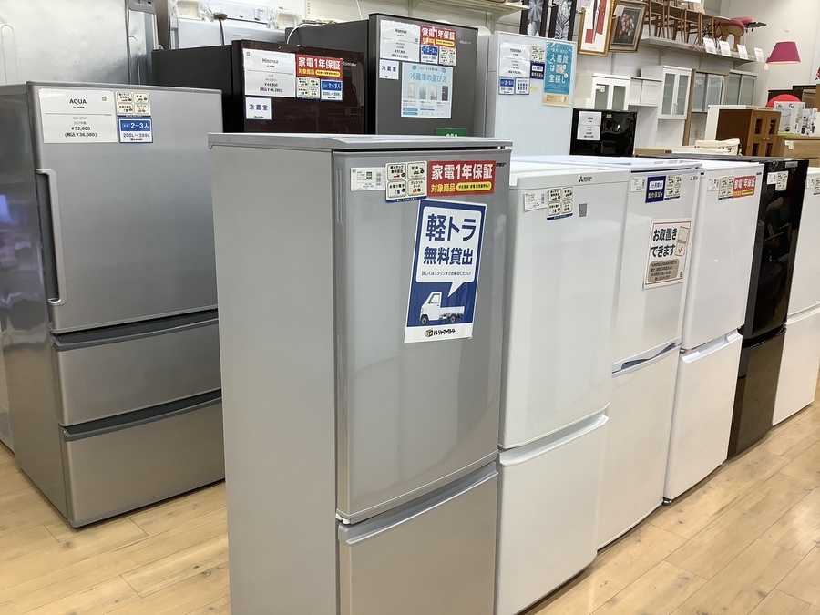 AQUA(アクア)の3ドア冷蔵庫が入荷致しました！｜2021年12月03日