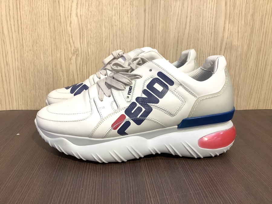 FENDI　FILAコラボ　レア FILAコラボ品！FENDI（フェンディ）のレザースニーカー入荷しました