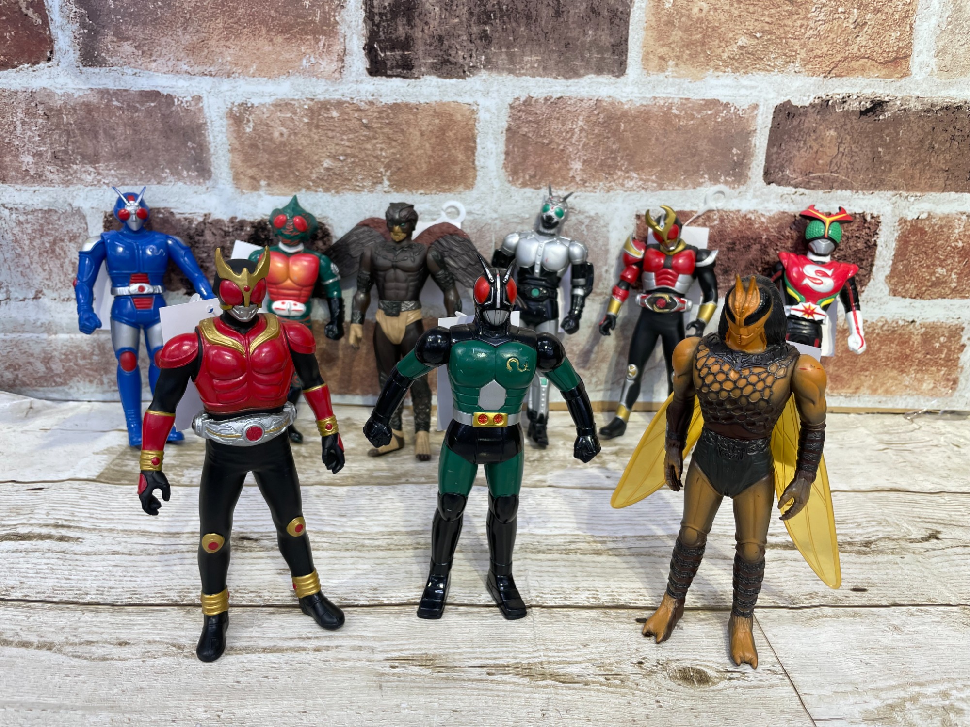 昭和・平成仮面ライダーシリーズ ソフビフィギュア複数入荷しました