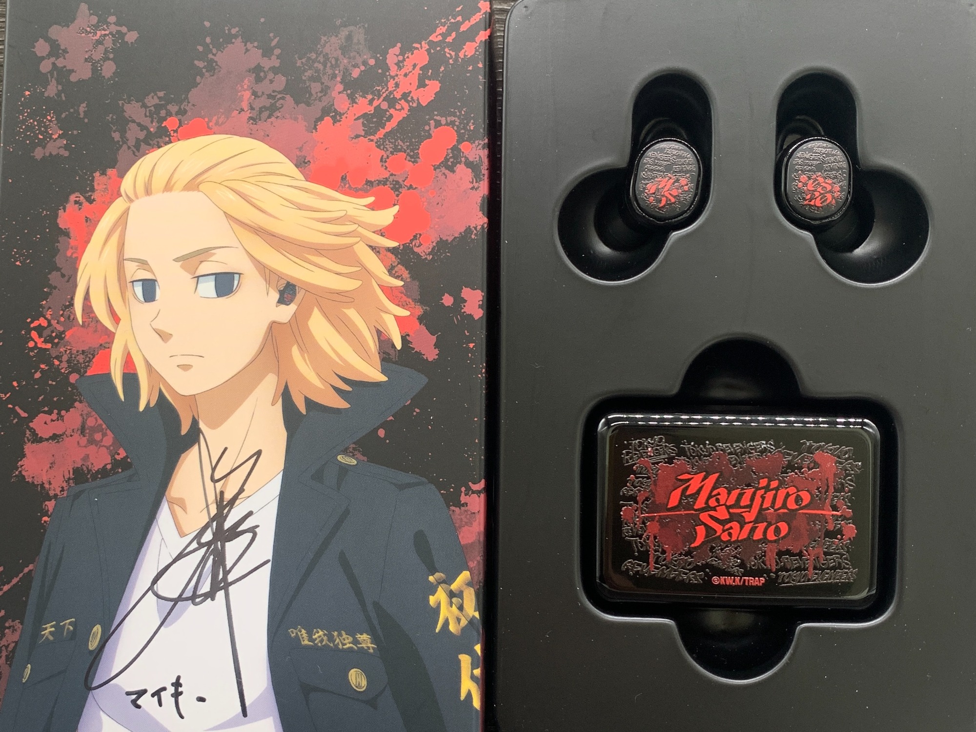 東京リベンジャーズ・ワイヤレスイヤホン【佐野万次郎モデル】 東京リベンジャーズ 佐野万次郎 ワイヤレス イヤホン TVアニメ『東京