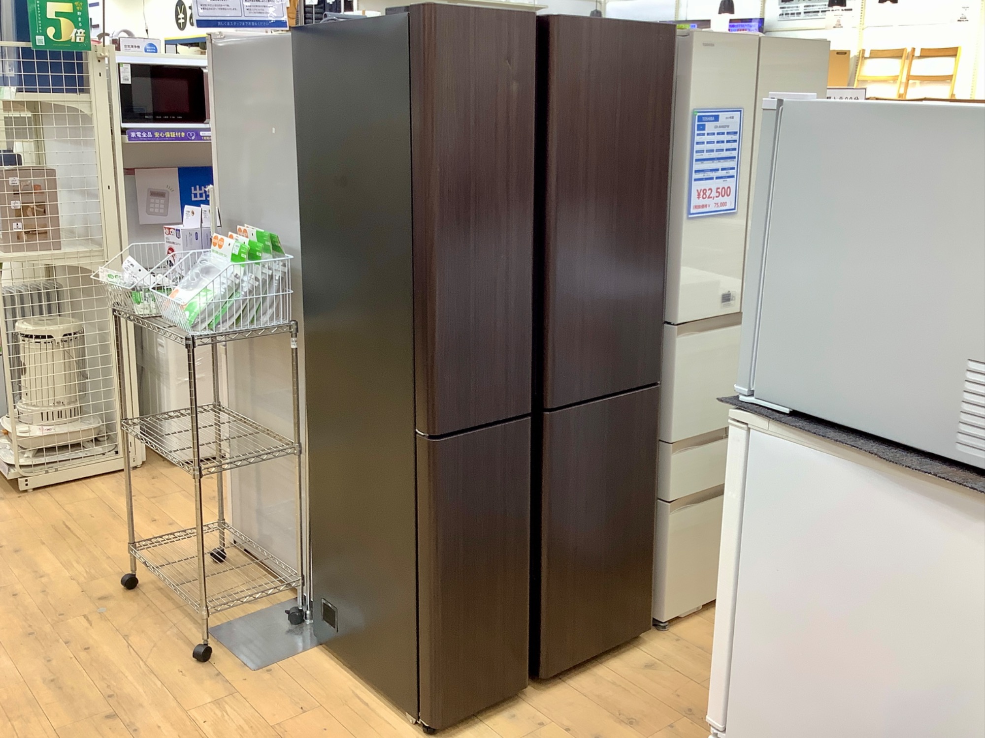 【6ヶ月間の保証付き】AQUA　355L4ドア冷蔵庫【トレファク越谷店】 6ヶ月間の保証付き】AQUA 355L4ドア冷蔵庫【トレファク越谷店】