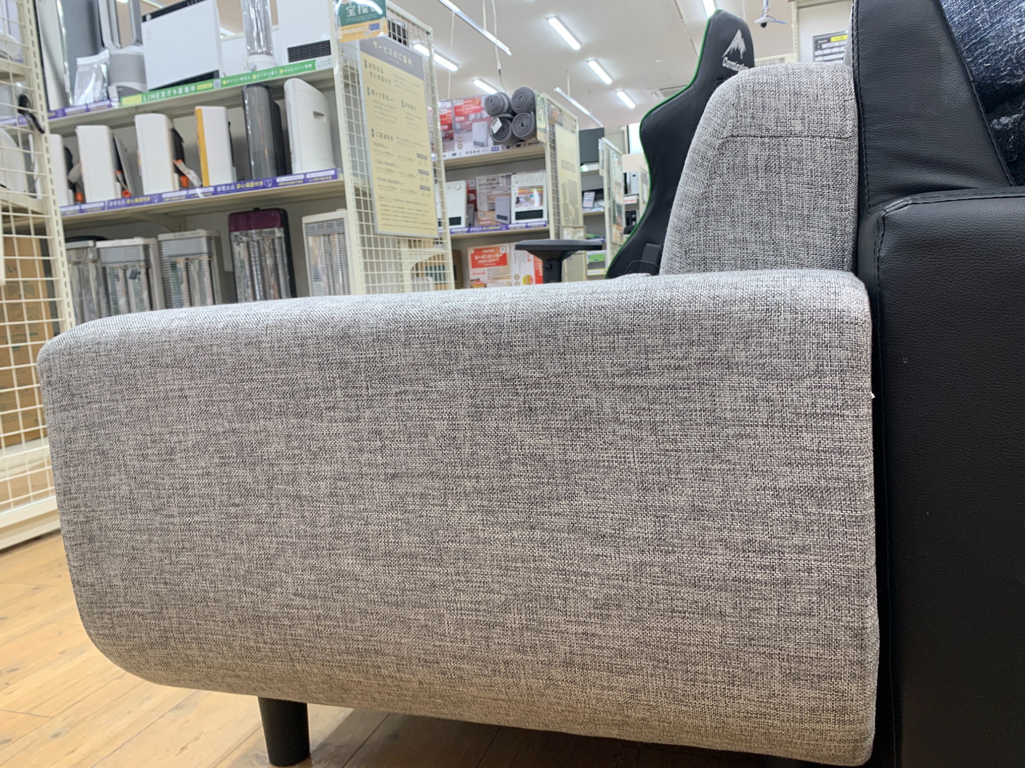 【トレファク松原店】厚手ファブリックソファ２人掛けのご紹介です お買得！！】ファブリック素材の2人掛けソファーのご紹介です