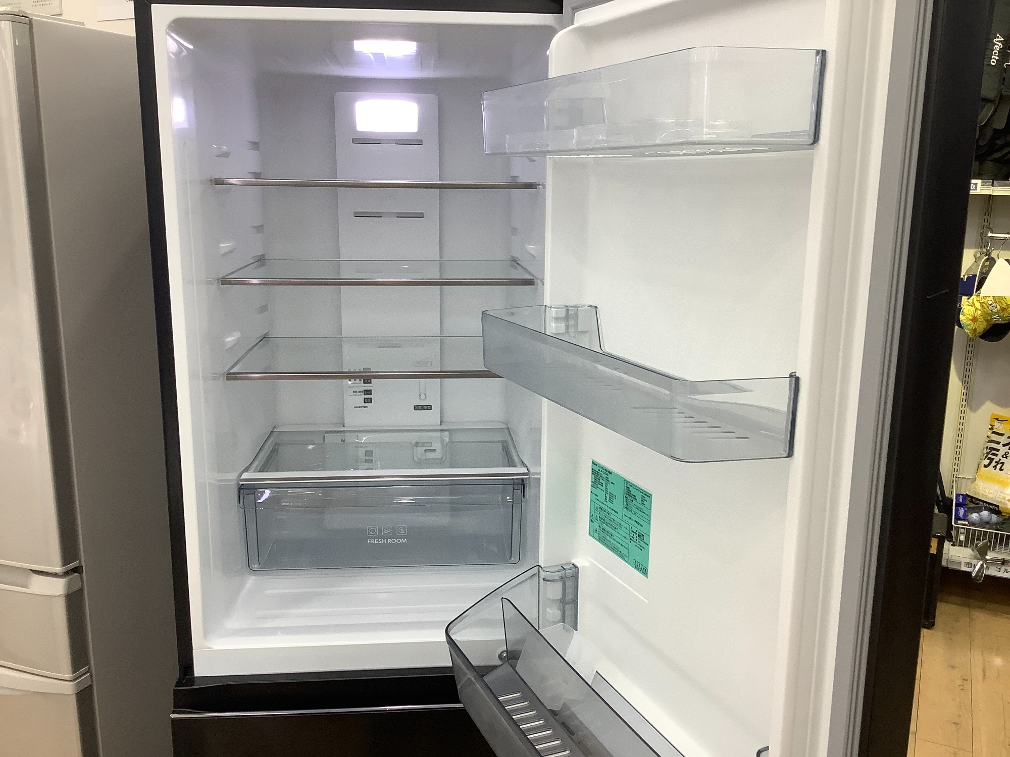 【美品】2023年 ハイアール Haier 冷蔵庫 3段286L 二人暮らし Haier 3ドア冷蔵庫 286L JR-CV29A 2022-2023年製 SLIMORE 中古