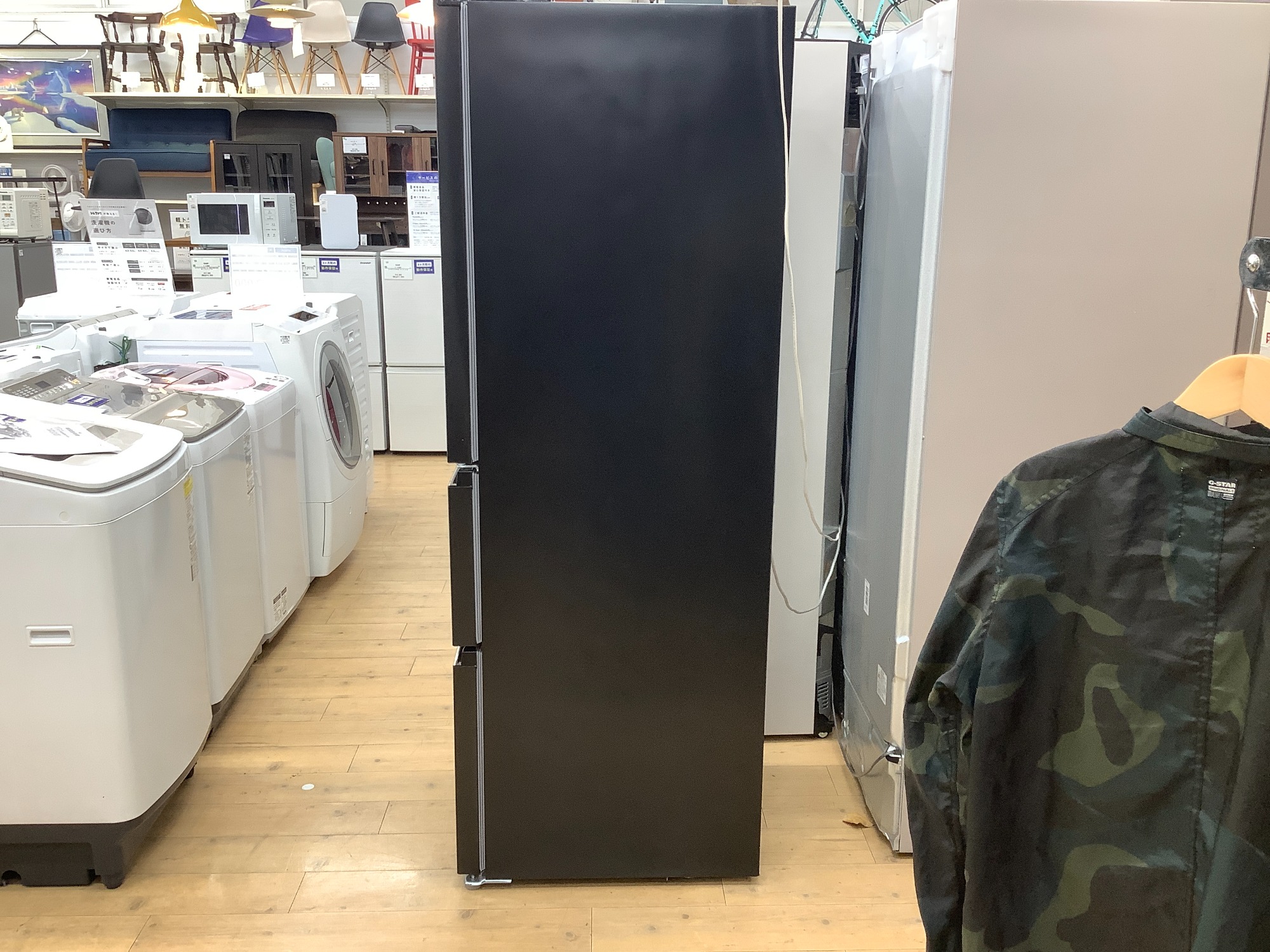 Haier(ハイアール）】1年保証付き2023年製3ドア冷蔵庫ご紹介いたします