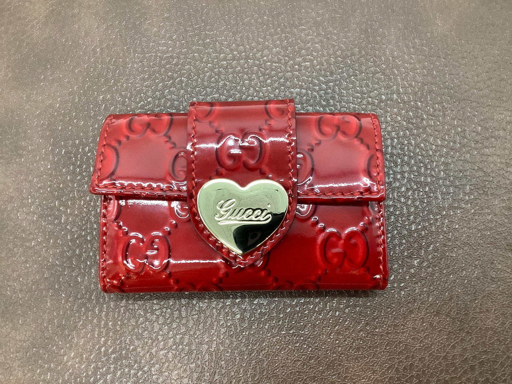 新品　GUCCI キーケース グッチ GUCCI キーケース 245774 AA61N 1000 モノグラム サイド