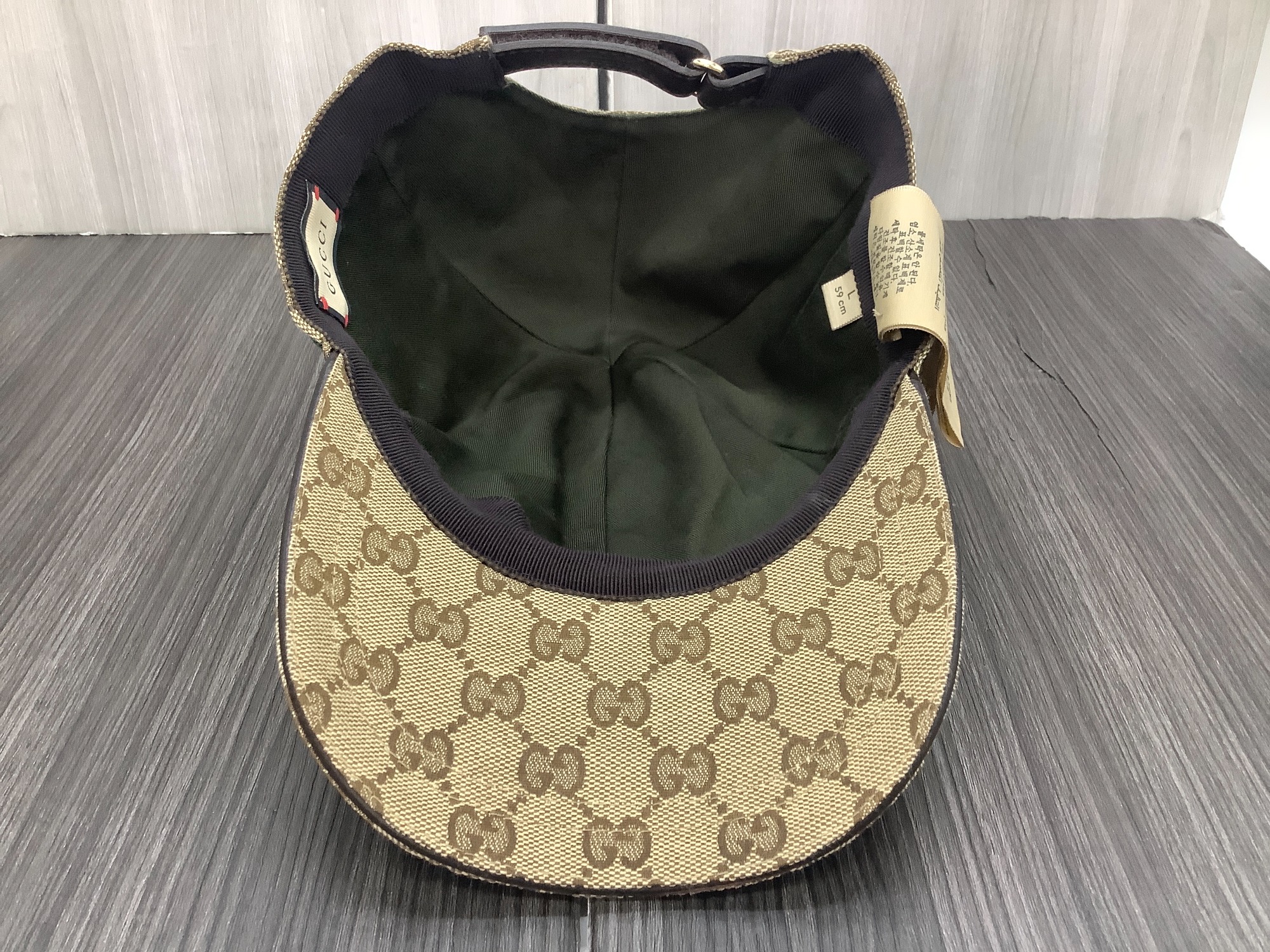 GUCCI】これひとつでオシャレに決まるGGキャンバスベースボール
