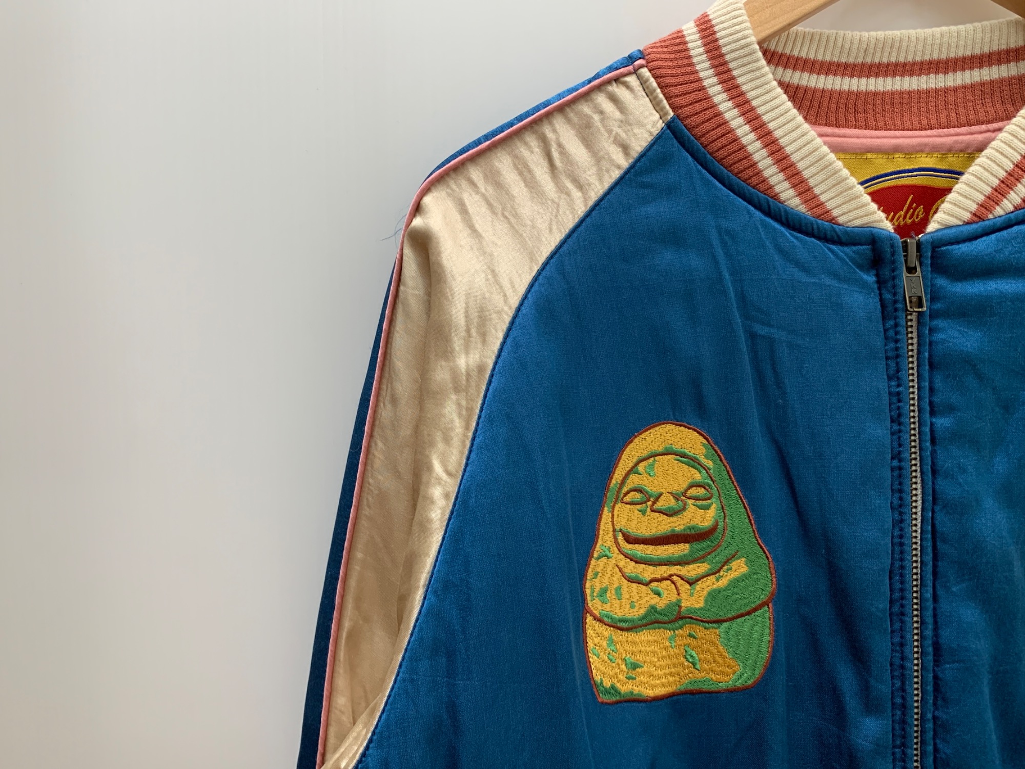 【クリーニング済み】海外公式　千と千尋の神隠し　ハク　スカジャン　ジブリ　横須賀 瞬殺必至】「千と千尋の神隠し」や「もののけ姫」のスカジャンが